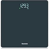 Homebuds Bathroom Scale for Body Weight, High Precision 0.1lb by Professional Factory Since 2001, Weight Scale LED Display and Step-On, 3*AAA Batteries Included, 400lb/182kg, Blue