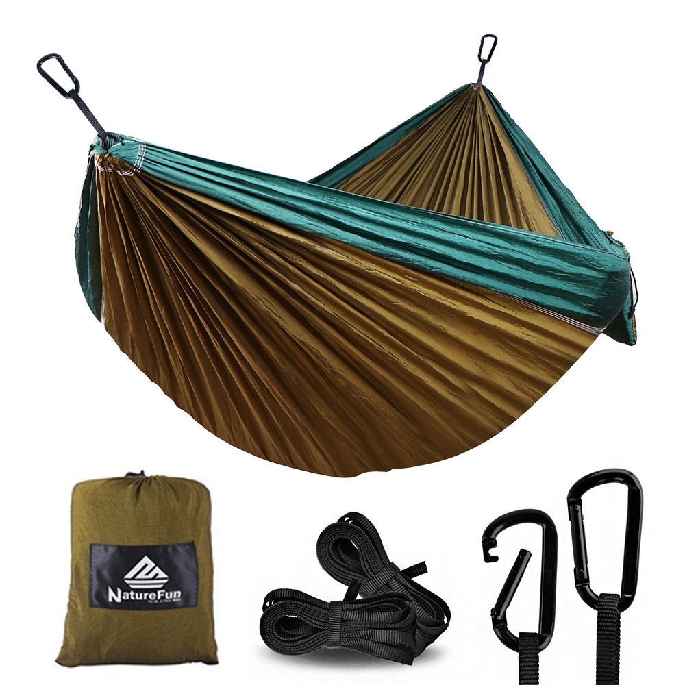 NatureFun Hamaca Ultra Ligera para Viaje y Camping  kg de Capacidad