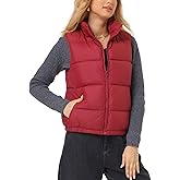 Sinrella Women's Puffer Vest - Lightweight, Water Repellent, 4 Pockets, for Fall & Winter