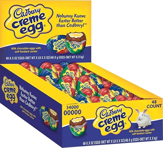 Cadbury Creme Eggs, box of 48 Amazon.ca Grocery