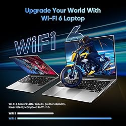 VIGSENUP Laptop, 15.6 Inch Laptop Computer, 16GB