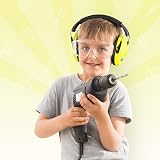 Dr.meter Kids Ear Defenders SNR 27.4dB Adjustable Headband Yellow view 7