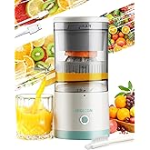 MIGECON Electric Citrus Juicer Machine, Orange Juicer with USB and Cleaning Brush, Portable Electric Juicer, Easy to Clean, f