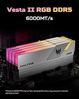 Acer Predator Vesta II DDR5 32GB (16GBx2) 6000MHz RGB RAM CL36 view 9