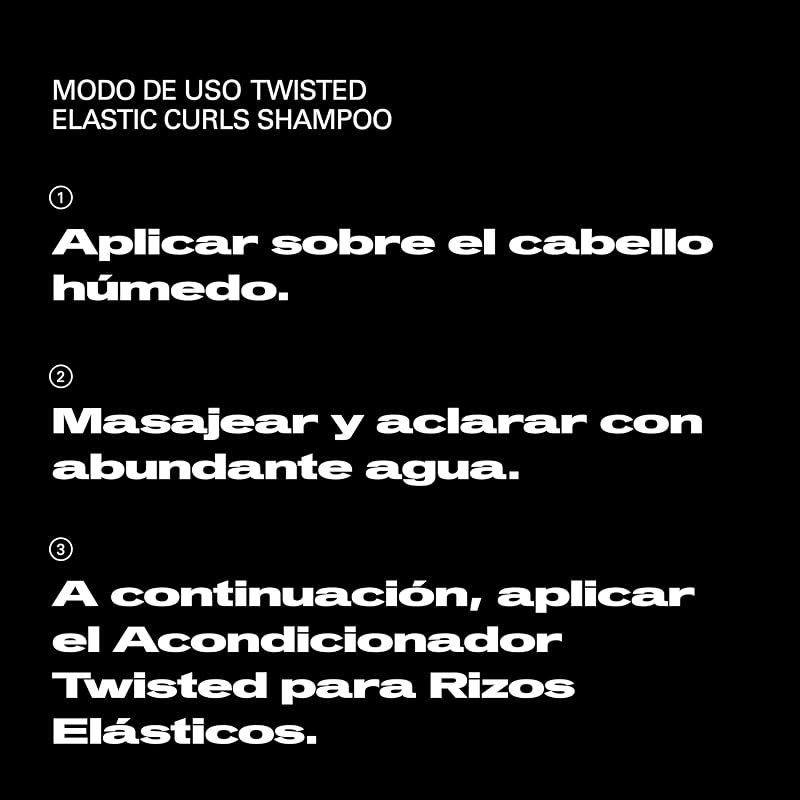 Sebastian Professional TWISTED Ideal Para Cabello Rizado (250ml)