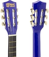 Mad About MA-CG02 3/4 Classical Guitar Blue with Case 6 Months Lessons view 2