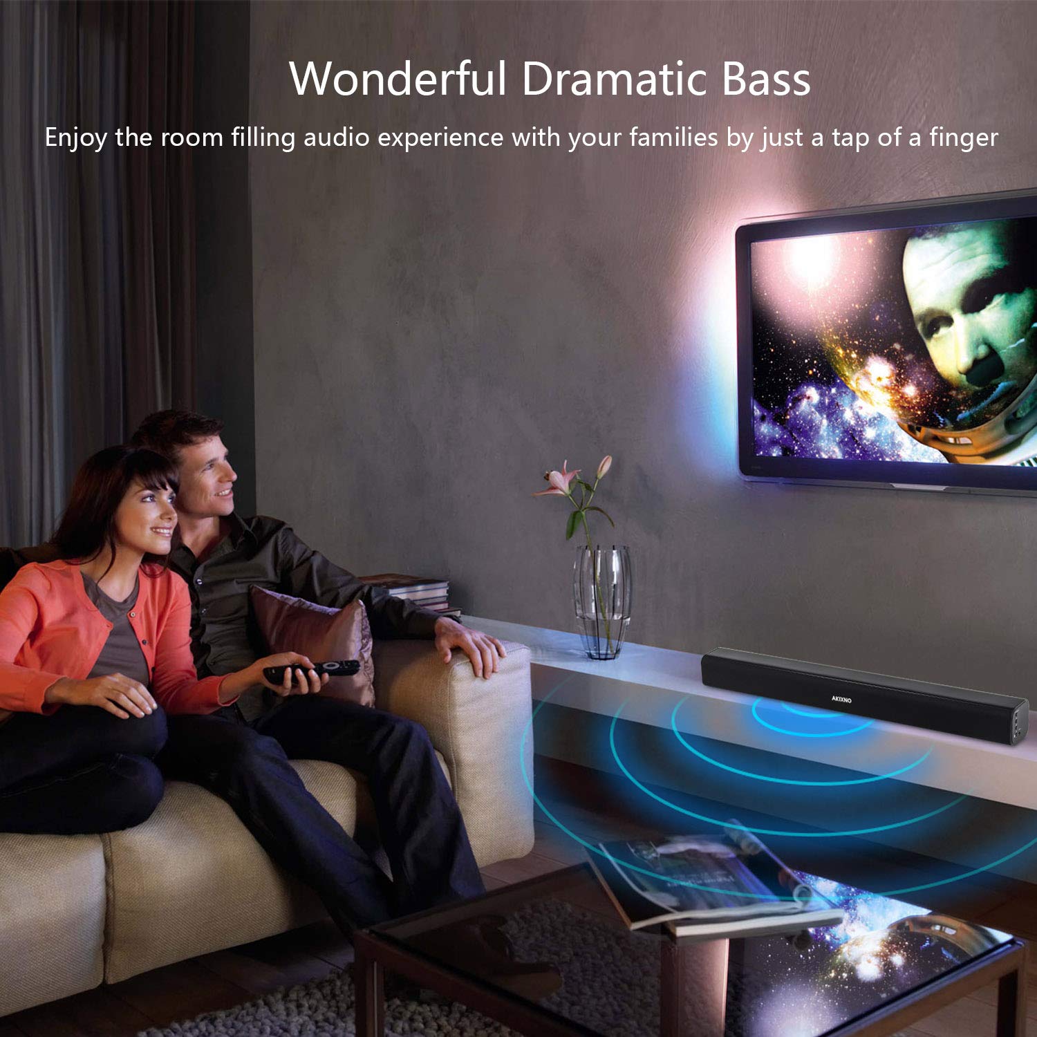 akixno bluetooth soundbar