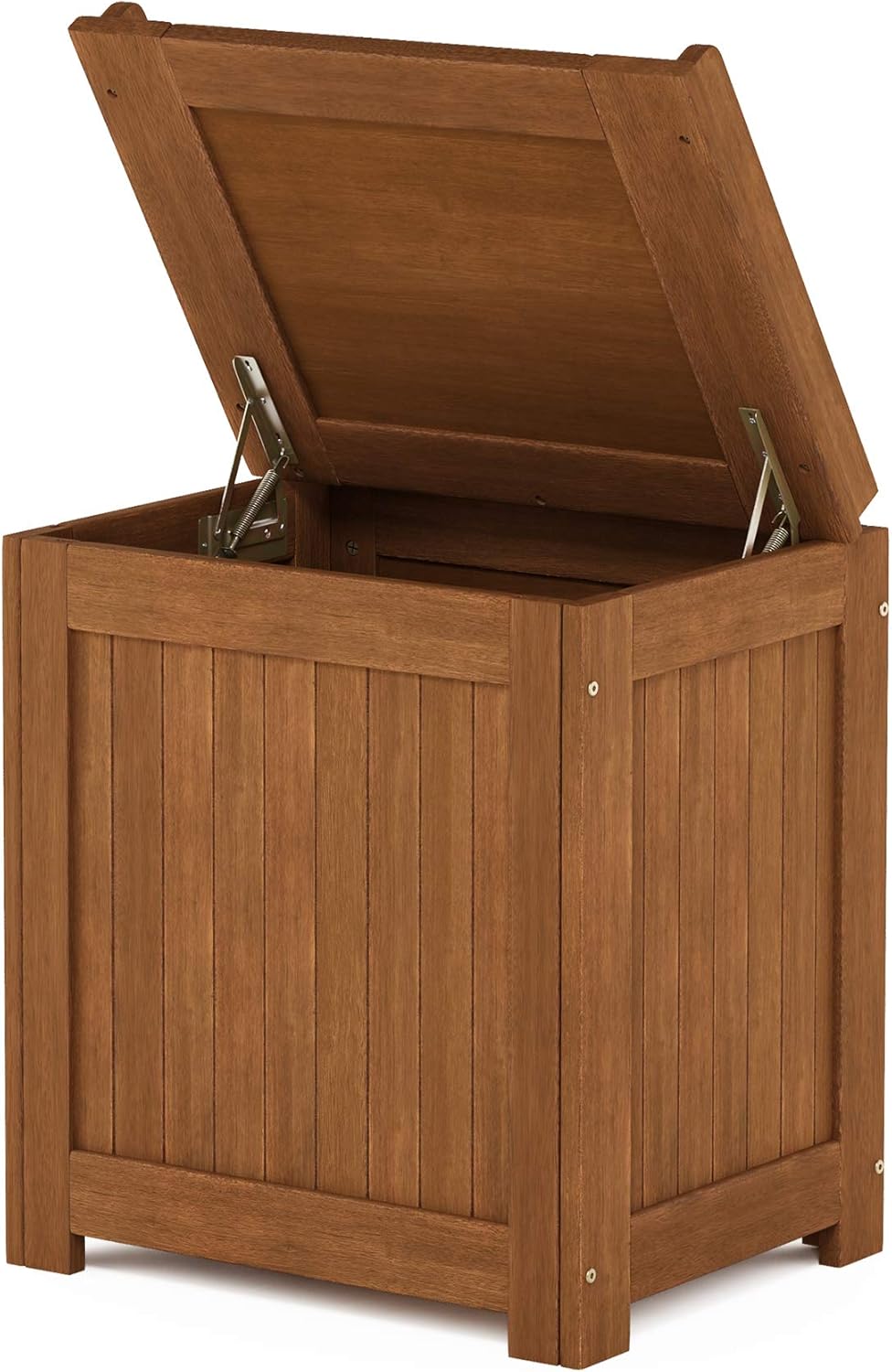 Furinno FG19749 Tioman Outdoor Hardwood Storage Box, Natural : Garden & Outdoor