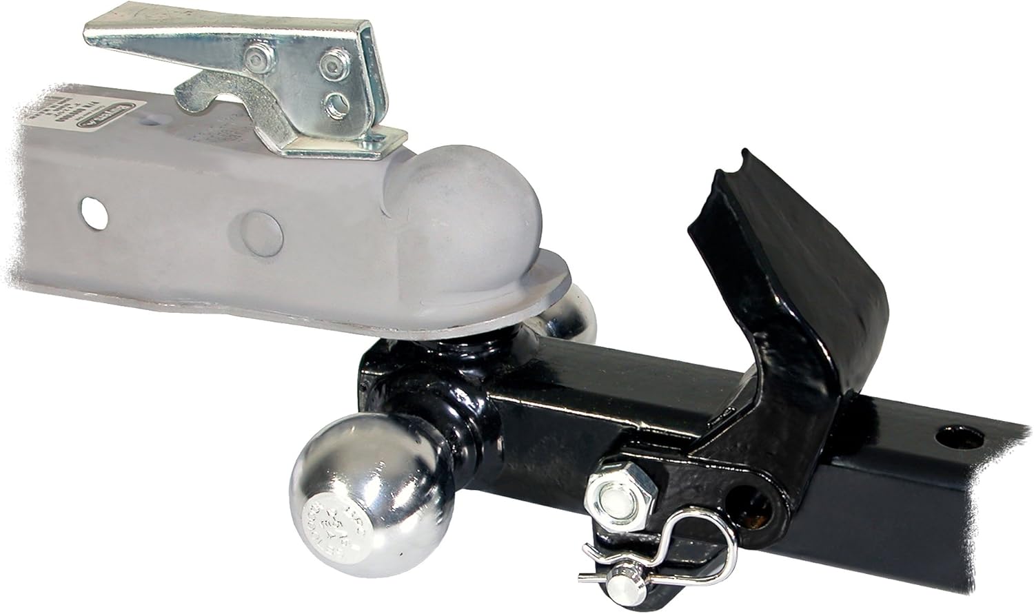 Buyers Products Tri-Ball Truck Hitch with Pintle Hook: Automotive