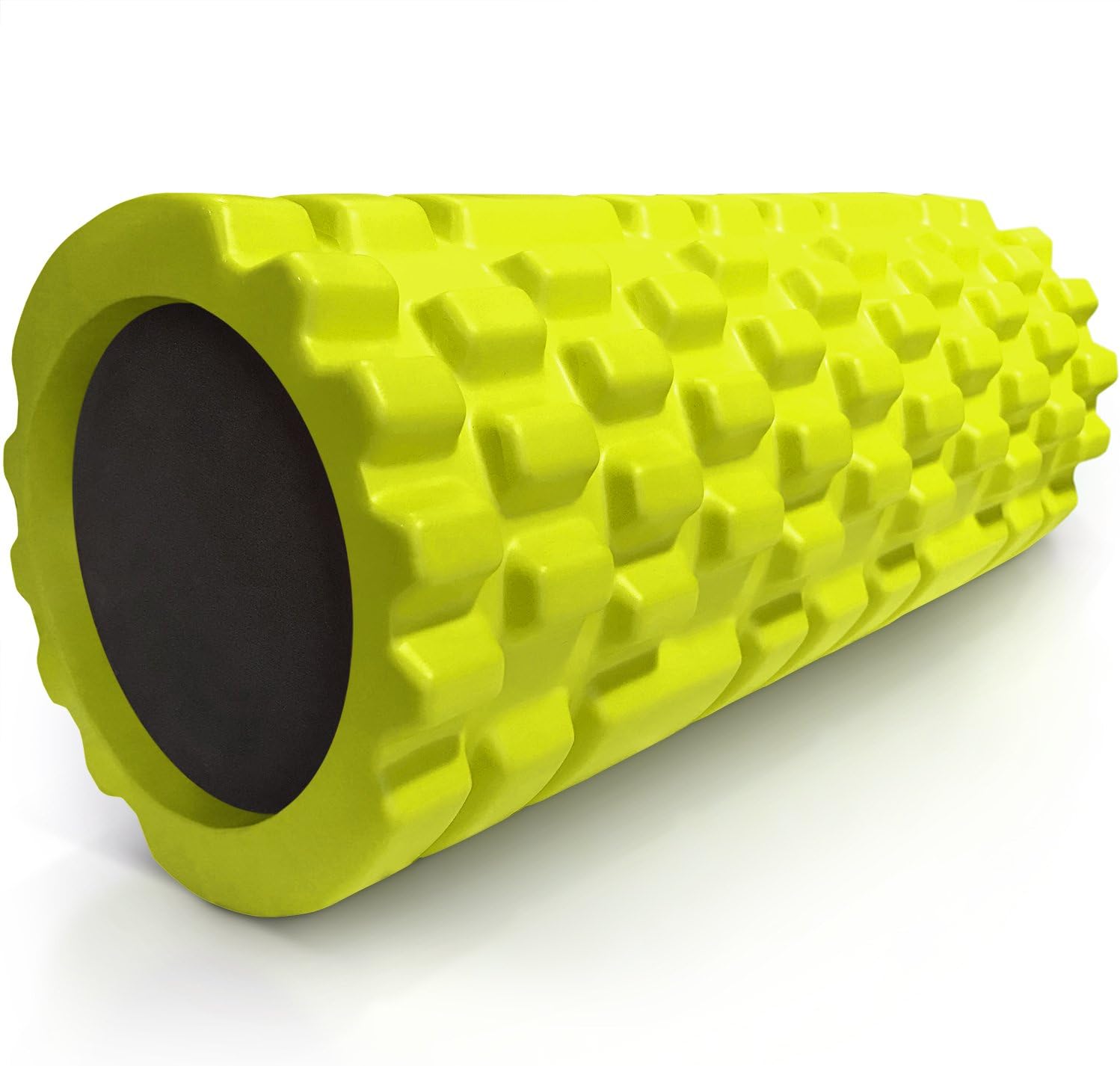 321 STRONG Foam Roller - Medium Density Deep Tissue Massager for Muscle Massage and Myofascial Trigger Point Release, with 4K eBook - Fluorescent Lime : Sports & Outdoors