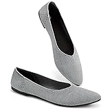 BABUDOG Women's Mesh Flats Shoes Pointed-Toe Dress