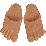 Skeleteen Barefoot Funny Feet Slippers - Jumbo Big