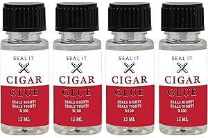 CALIGARS Seal IT Cigar Glue- Seals and Repairs Cigars and Leaf (Naturally Derived Cigar Glue) (4)