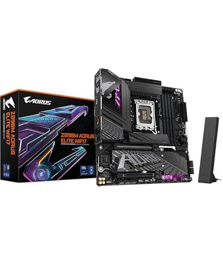 Amazon.com: GIGABYTE Z890 AORUS Elite WIFI7 ICE Motherboard
