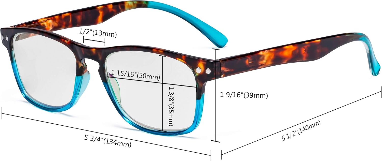 Eyekepper 3 Pack Ladies Reading Glasses - Stylish Readers for Women Reading +1.25, 3 works Mix - Image 5