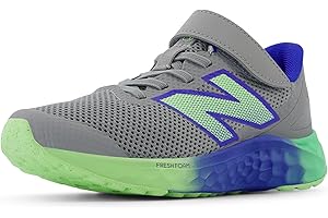 New Balance Unisex-Child Fresh Foam Arishi V4 Hook & Loop Running Shoe