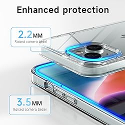 LoeoeL for iPhone 14 Plus Case Clear, Transparent