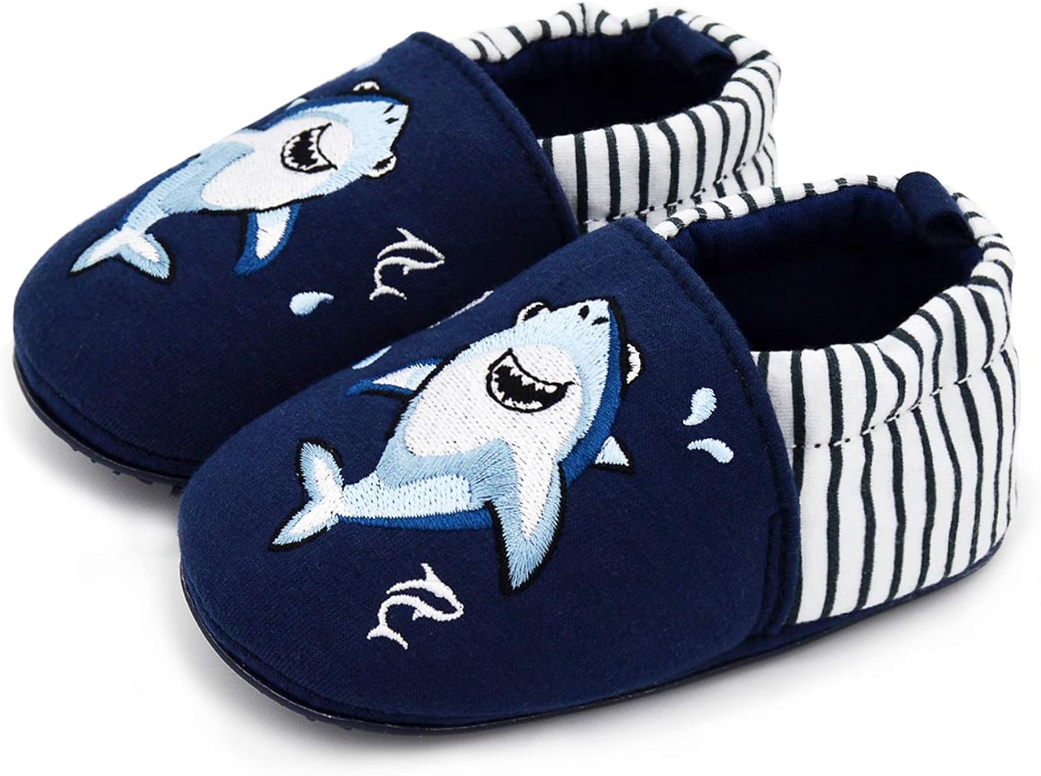  | COSANKIM Infant Baby Boys Girls Slipper Soft Sole Non Skid Sneaker Moccasins Toddler First Walker Cirb House Shoes | Slippers