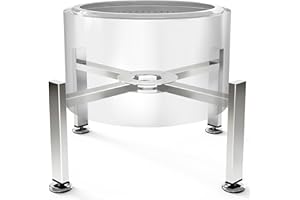 YEFU Stand for Solo Stove Accessories: Adjustable 19-27 inch Fire Pit Stand for Solo Stove Bonfire Yukon and More Outdoor Fire Pit - Fire Pit Accessories for Outside Patio Camping Backyard