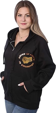 womens plus size zip up hoodie