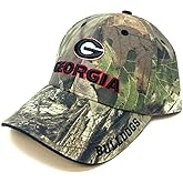University of Georgia Bulldogs Frost Mossy Oak Camouflage Adjustable Curved Bill Hat