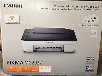 canon pixma mg2922 software