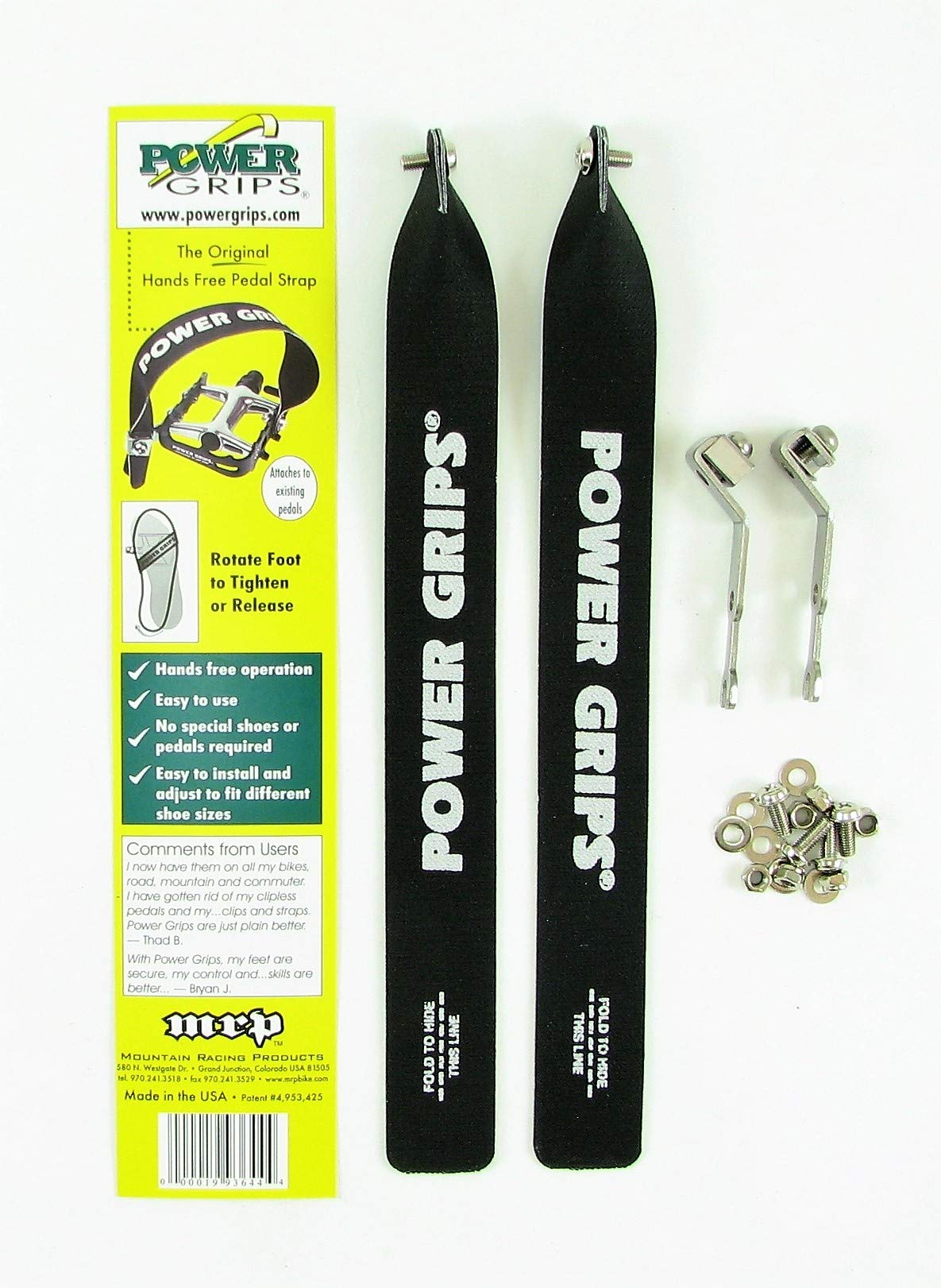 Power Grips Toe Straps