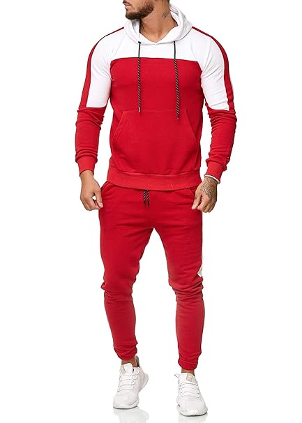 OneRedox Herren Jogginganzug Sportanzug Modell 1238