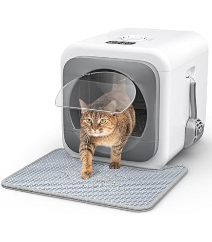 Caja De Arena Para Gatos Autolimpiable Arenero Para Gatos Medianos