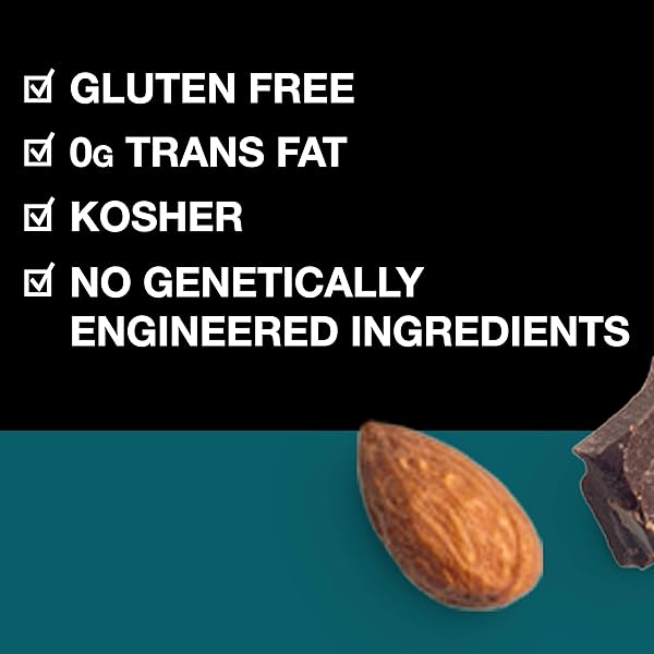 KIND NUT BARS, DARK CHOCOLATE NUTS AND SEA SALT, HEALTHY SNACKS, GLUTEN FREE, LOW SUGAR, 6G PROTEIN, 12 COUNT