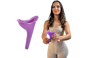 GENERIC Travel Urinal for Women, Spill Proof and Reusable Lightweight Portable Travel Urination Device Stand Up and Pee, Female Urinal, BBL Supplies; Brazilian Butt Lift Supplies BBL Post Surgey Supplies