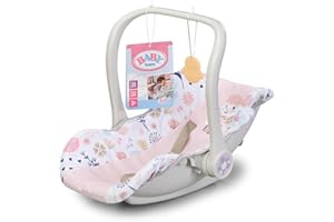 Baby Born Baby Car Seat Flowers for 36cm and 43cm Dolls