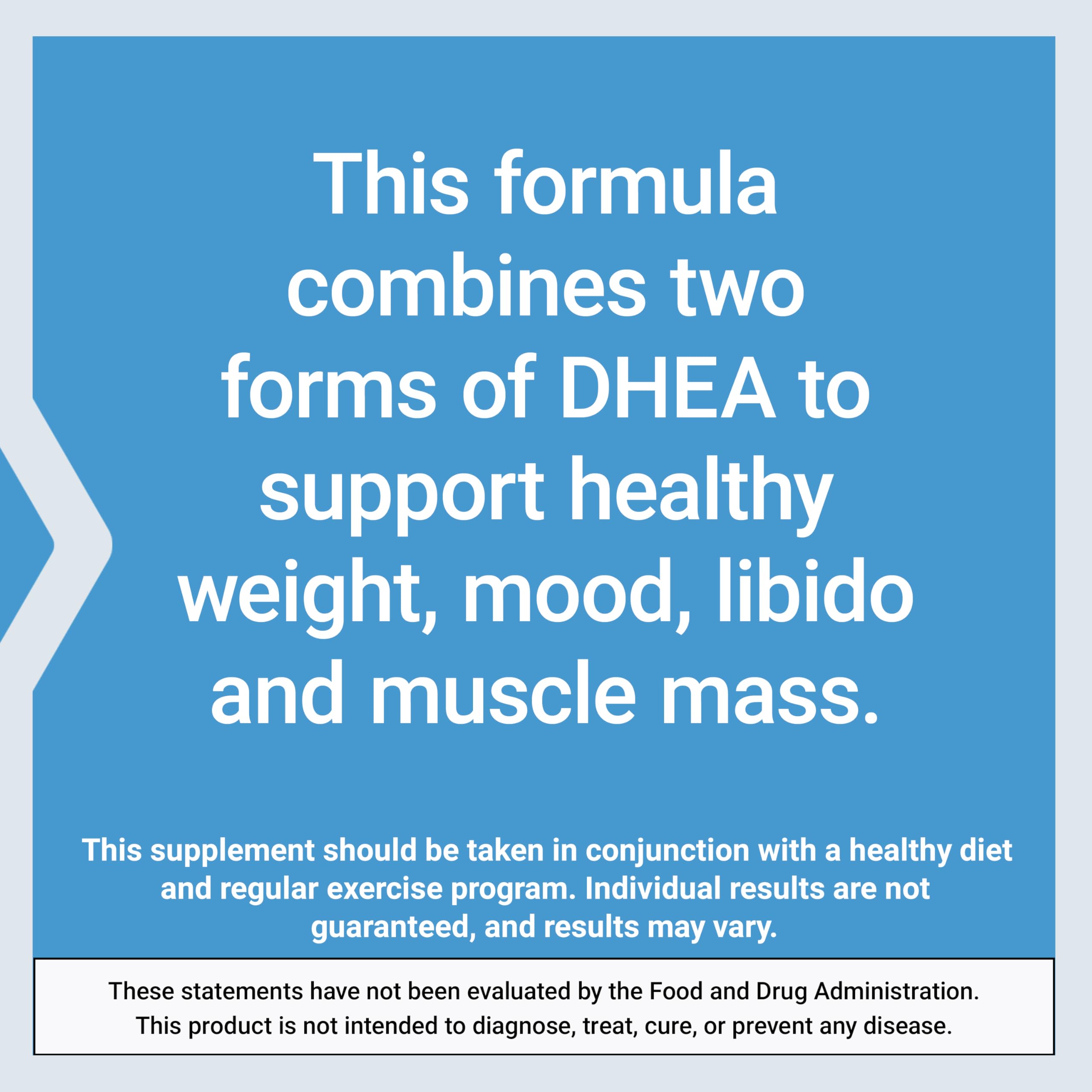 Life Extension DHEA and 7-Keto DHEA Complete Vegetarian Capsules to Maximize Support of a Healthy Body Weight & Mood, Lean Muscle Mass, Libido & More, Non-GMO, Gluten-Free, 60 Count