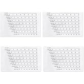 4Pcs 8985 Harmonic Balancer Timing Tape for Engines, 5.25" to 8.00" | Stickers for Ensuring Ignition Timing