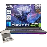 ASUS ROG Strix G16 2025 Gaming Laptop, NVIDIA GeForce RTX 5070 Ti, 16" 16:10 165Hz/3ms Display, AMD Ryzen 9 8940HX (Up to 5.3 GHz), 32GB DDR5 RAM, 1TB SSD, Backlit KB, Win11 Pro, with Accessories
