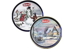 Christmas Edition: Danish Style Butter Cookies in Festive Tin - 2 Pack (228g Total) - Holiday Delight!