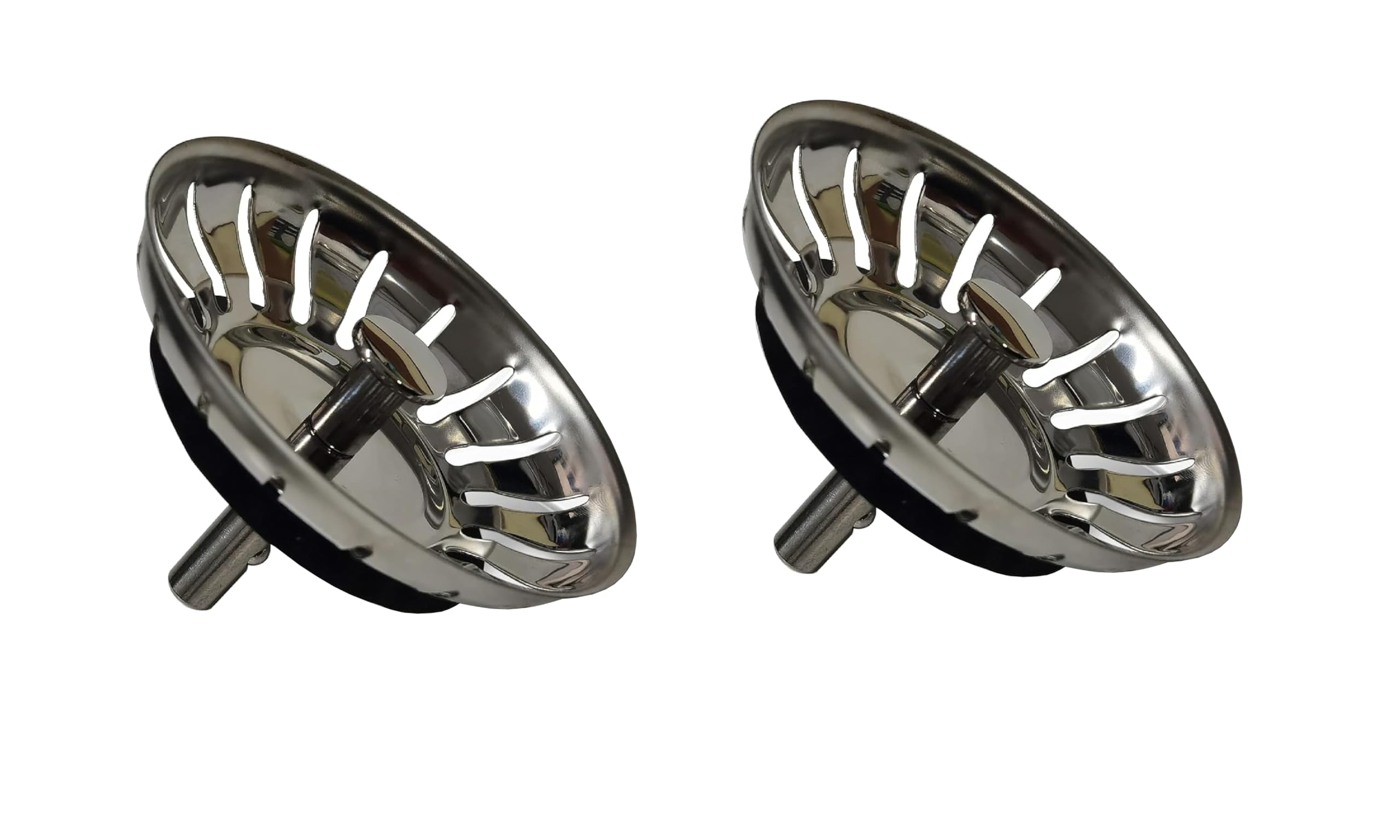 Kippen 5805 – 2 Piece Stainless Steel Kitchen Sink Strainer Plug Kit, Diameter 78 mm