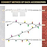 DIYLAND 35m Stainless Steel Wire Rope Kit 2mm with Turnbuckles Climbing Trellis view 7