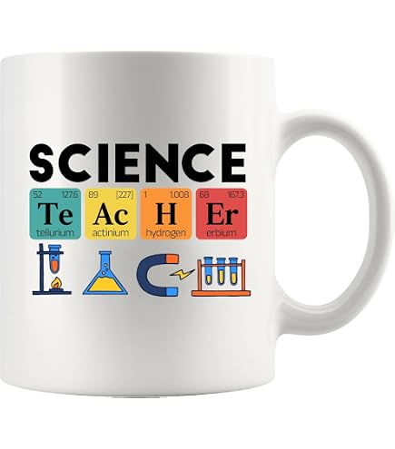 Tazza con tavola periodica: divertente regalo di chimica per scienziati - Italia
