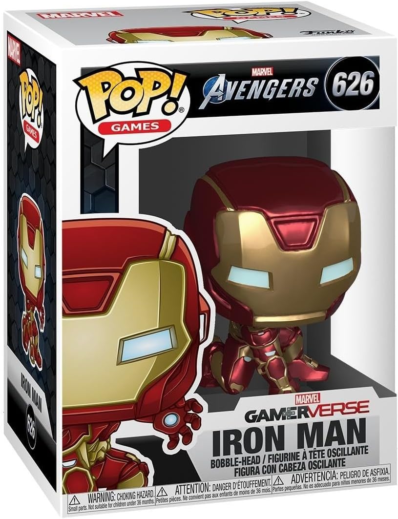 Funko Pop Marvel Avengers Iron Man Stark Tech Suit Collectible Vinyl Figure