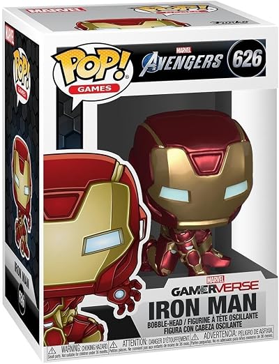 Funko Pop Marvel Avengers Iron Man Stark Tech Suit Collectible Vinyl Figure