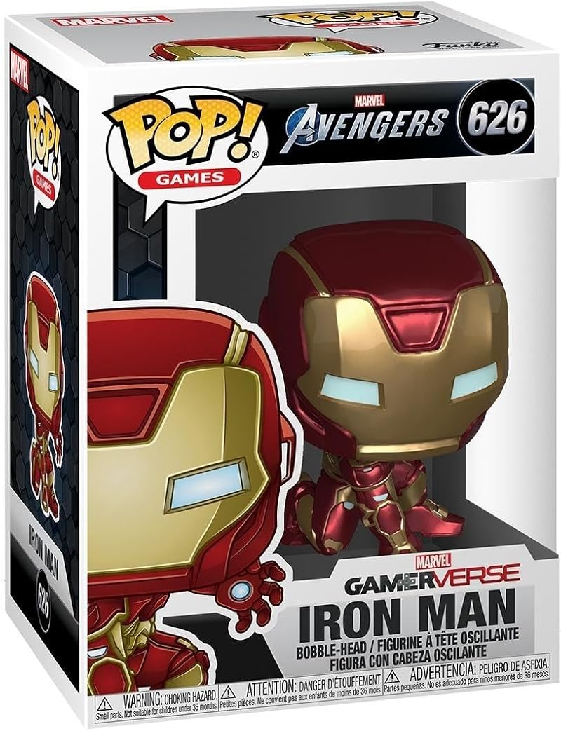 Funko Pop Marvel Avengers Iron Man Stark Tech Suit Collectible Vinyl Figure