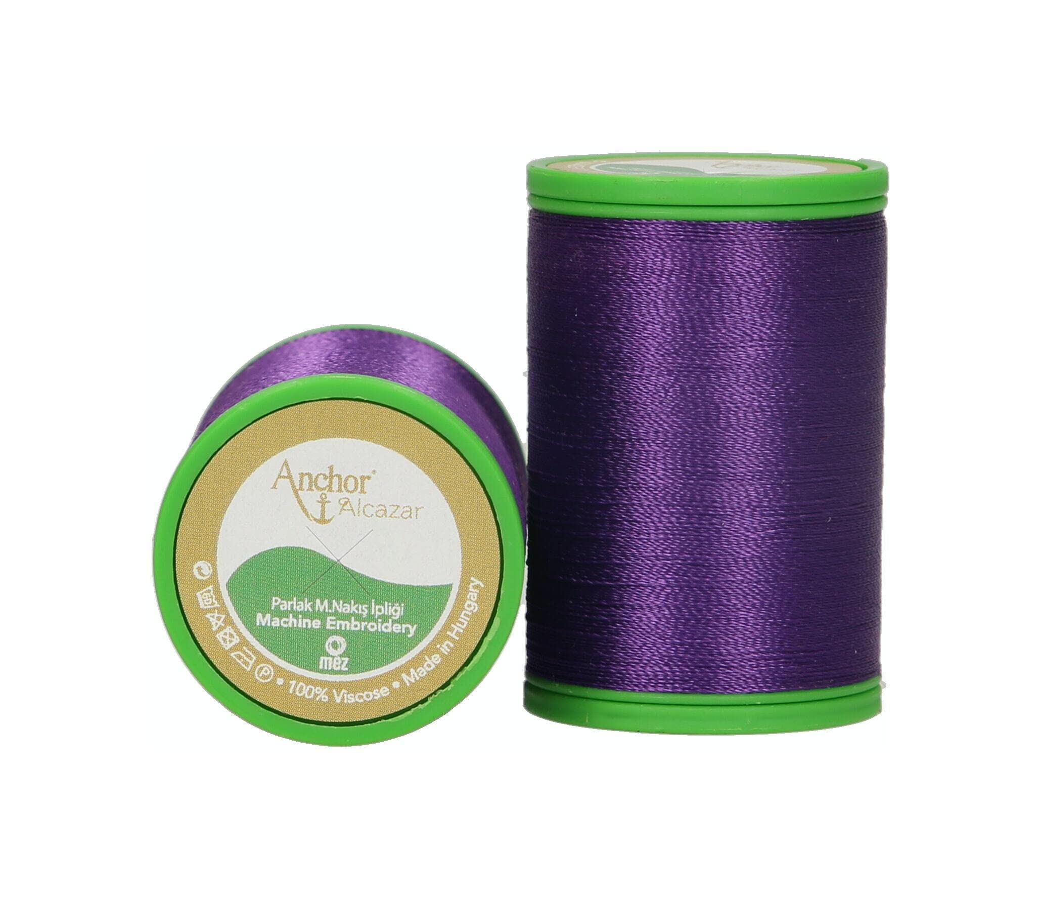 Anchor Machine Sewing Threads, 100% Viscose, 827, 10g