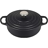 Le Creuset Enameled Cast Iron Signature Sauteuse Oven, 3.5 qt., Licorice