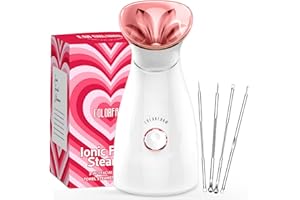 Facial Steamer Nano Ionic Hot Mist Face Steamer Home Sauna SPA Face Humidifier Atomizer for Women Men Moisturizing Unclogs Po