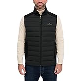 Nautica Men's Mechanical Stretch Lightweight Softshell Vest – Bonded Soft Fleece Inner Liner
