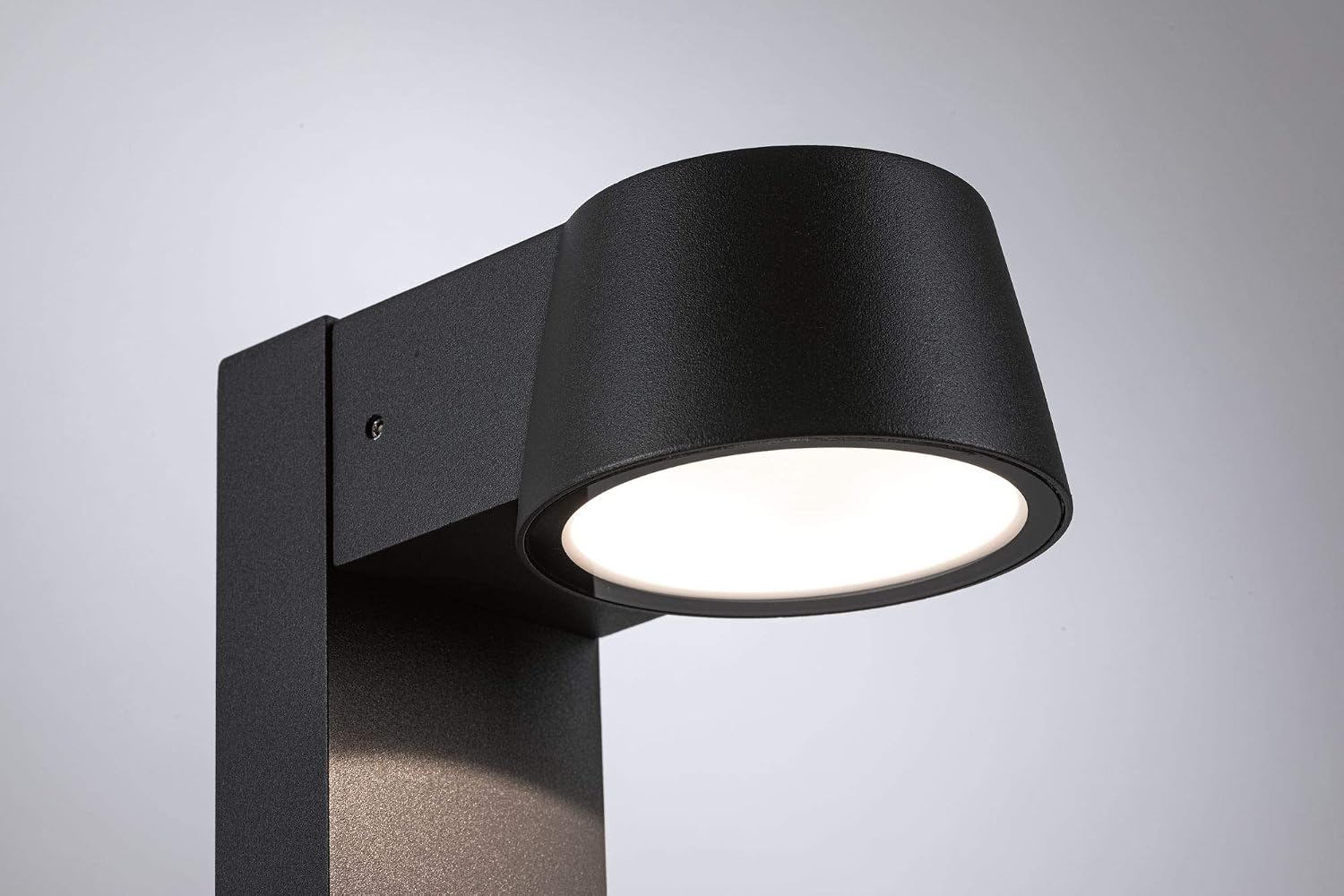 Paulmann 94454 LED Exterior luminaire Bollard Light Capea IP44 Warm White incl. 1x6 watt Outdoor Lighting Black Outdoor lamp Aluminium Garden lamp 3000 K - Image 4