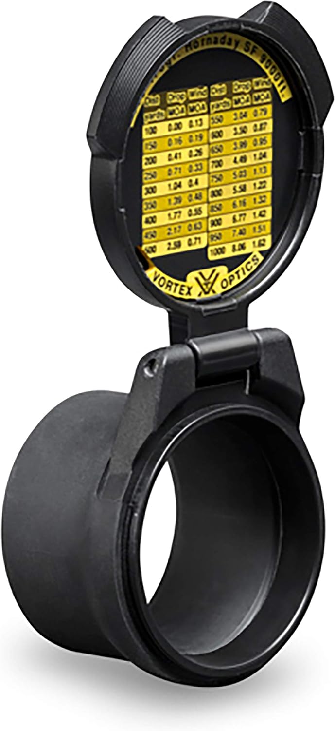Tenebraex Flip Up Scope Lens Covers For Vortex Viper PST Gen II 1-6x24 - Ocular & Objective Protection