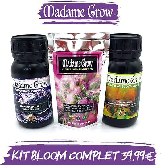 MADAME GROW / Kit Bloom Complet - REVIENTA COGOLLOS/Marihuana o ...