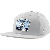 ZHATS Standard NCAA Officially Licensed Fitted Hat M15Z Switchback Light Gray, Grey, Medium